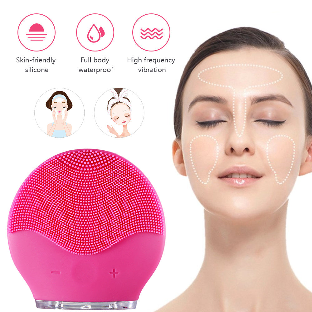 GlowClean Silicone Facial Brush