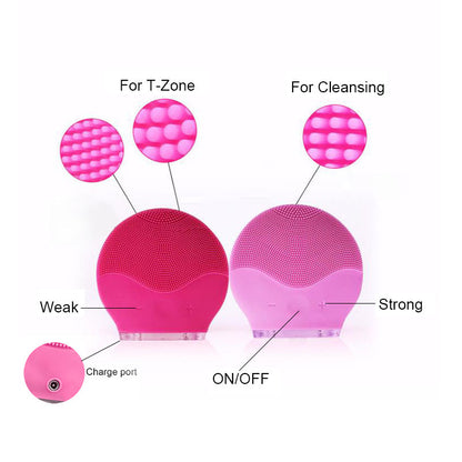 GlowClean Silicone Facial Brush