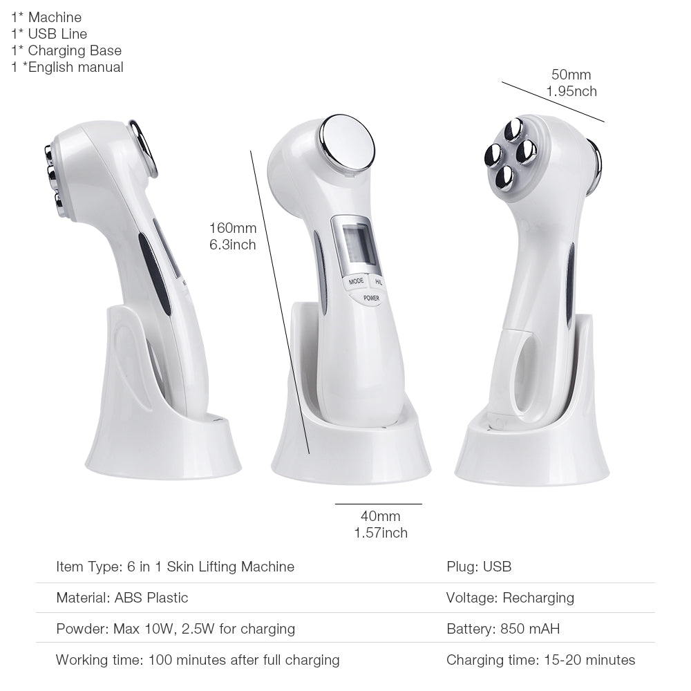 Radiance 6-in-1 LED Facial Device