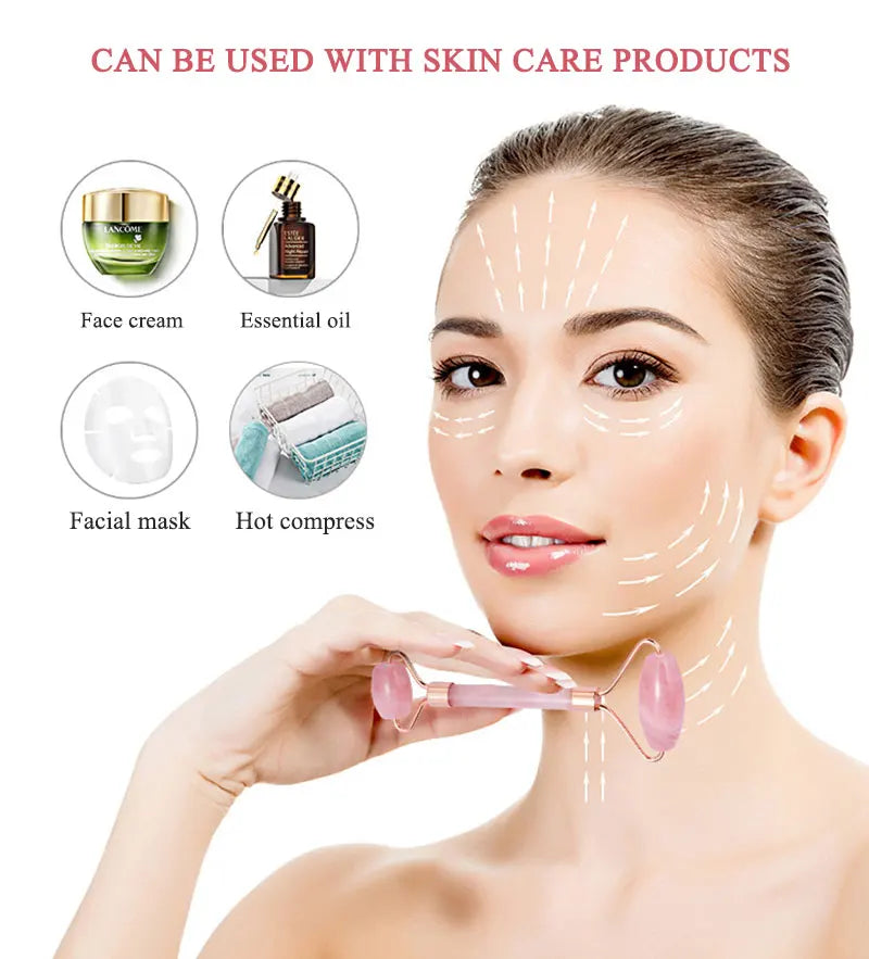 Rose Quartz Facial Ritual Set