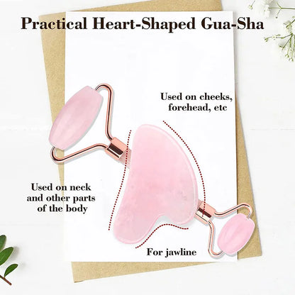 Rose Quartz Facial Ritual Set